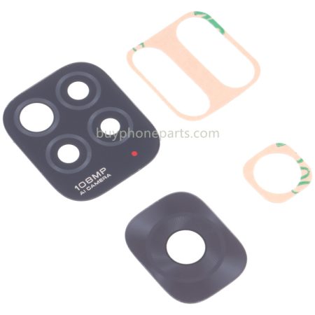 10 PCS Back Camera Lens for Xiaomi Redmi Note 11S (2201117SG, 2201117SI)