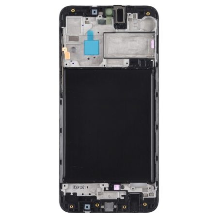 Front Housing LCD Frame Bezel Plate for Samsung Galaxy A10 (Black)