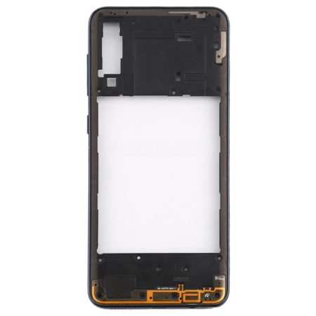 Samsung Galaxy A30s Rear Housing Middle Frame with Side Keys - Black