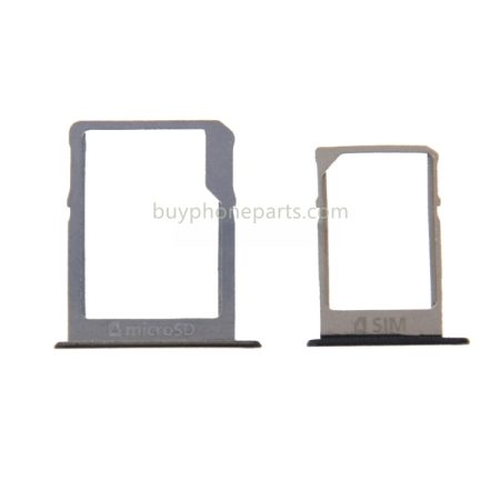 Samsung Galaxy A3(A300)/A5(A500)/A7(A700) (2015) SIM + Micro SD Card Tray Holder Slot - Black