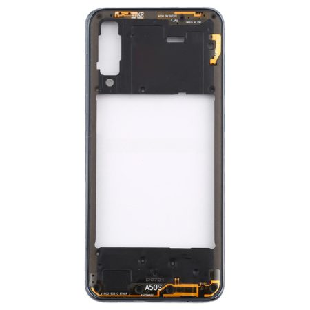 Rear Housing Frame with Side Keys for Samsung Galaxy A50s (Black)
