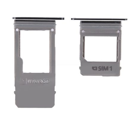 Samsung Galaxy A5 (2017) A520 / A7 (2017) A720 Single SIM Card Tray and Micro SD Card Tray Holder (Black)