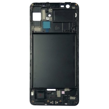 Samsung Galaxy A7 (2018) SM-A750 Front Housing LCD Frame Bezel Plate (Black)