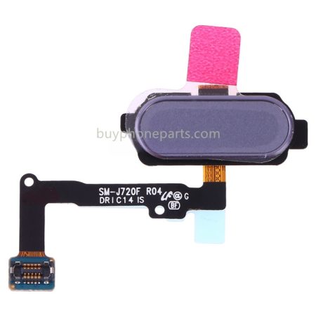 Samsung Galaxy J7 Duo (SM-J720F) Fingerprint Sensor Flex Cable (Grey)