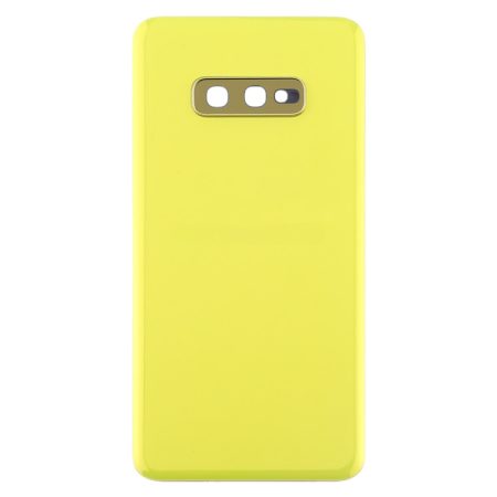 Replacement Battery Back Cover with Camera Lens for Samsung Galaxy S10e (SM-G970) - Yellow