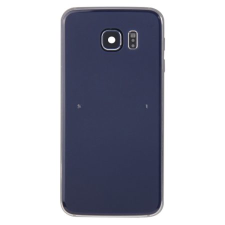 Samsung Galaxy S6 (G920F) Full Housing Cover Kit (Frame Bezel + Back Panel + Camera Lens + Battery Cover) (Blue)