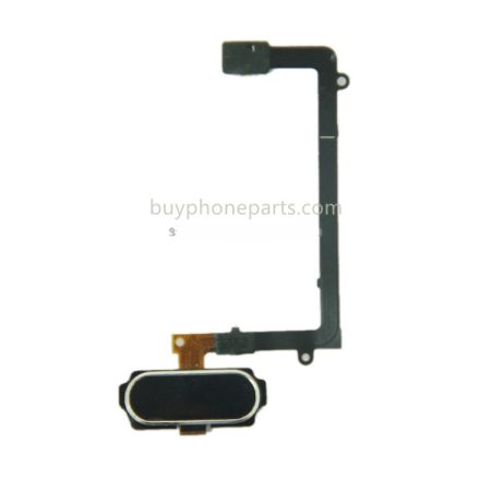 Samsung Galaxy S6 Edge (G925) Home Button Flex Cable with Fingerprint Sensor (Black)