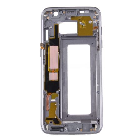 Samsung Galaxy S7 Edge G935 Front Housing LCD Frame Bezel Plate Replacement (Grey)