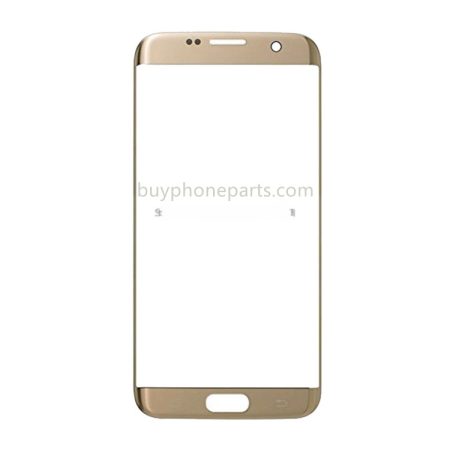 Samsung Galaxy S7 Edge G935 Original Front Screen Outer Glass Lens Replacement (Gold)