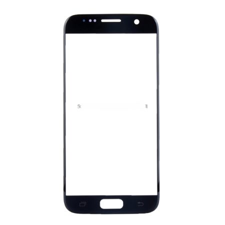 Samsung Galaxy S7 (G930) Front Screen Outer Glass Lens (Black)