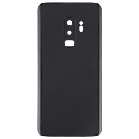 Samsung Galaxy S9+ Replacement Battery Back Cover with Camera Lens (Black)