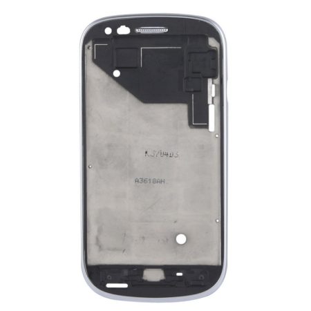 Samsung Galaxy SIII mini i8190 Replacement LCD Middle Board Frame with Button Cable (Silver)