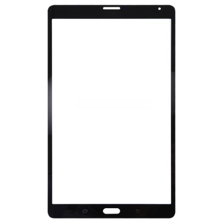 Galaxy Tab S 8.4 LTE T705 Front Screen Outer Glass Lens Replacement (Black)