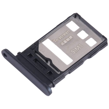 Honor 80 Dual SIM Card Tray Slot Holder Replacement (Black)