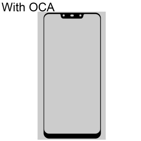 Honor 8C Replacement Front Outer Glass Lens with OCA Pre-applied