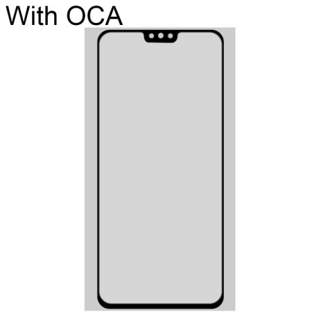Honor 8X Replacement Front Outer Screen Glass Lens with OCA Pre-applied