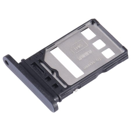 Honor 90 Dual SIM Card Tray Slot Holder Replacement (Black)