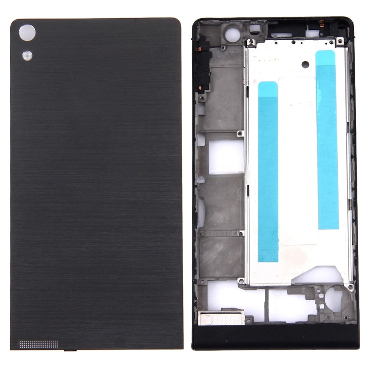 For_Huawei_Ascend_P6_Battery_Back_Cover___Front_Housing_LCD_Frame_Bezel_Plate_Black__SP0785BL_1.jpg
