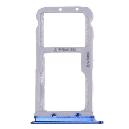 Huawei Honor 9 SIM + SIM/MicroSD Card Tray Slot Holder Replacement (Blue)