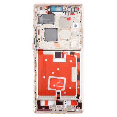 Huawei Mate 40 Pro Front Housing LCD Frame Bezel (Gold)