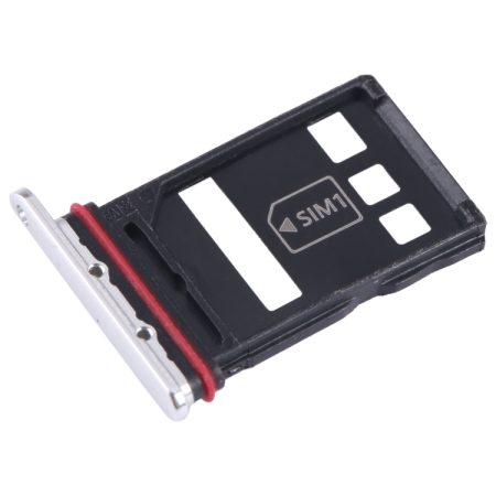 Huawei P50E Replacement SIM + NM Card Tray (Silver)