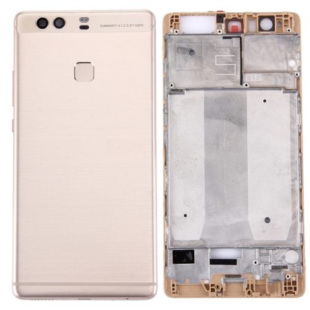 Huawei P9 Plus Battery Back Cover and Front Housing LCD Frame Bezel Kit (Gold)