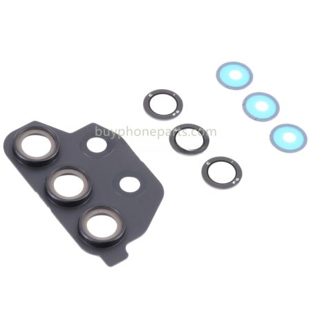 10pcs Replacement Camera Lens Cover Set for Samsung Galaxy A32 5G SM-A326 - Black