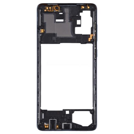 Samsung Galaxy A71 SM-A715 Replacement Middle Frame Housing Bezel (Black)
