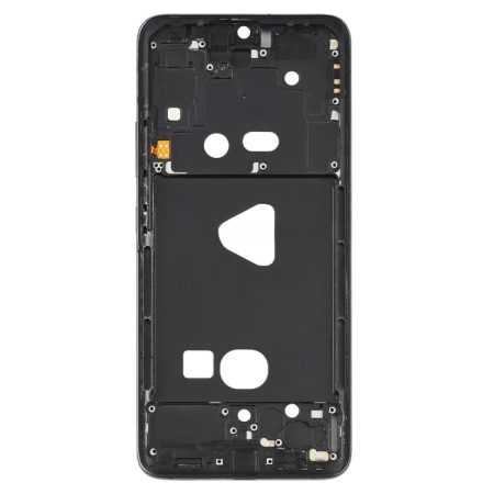 Middle Frame Bezel Plate Replacement for Samsung Galaxy A90 5G SM-A908B (Black)