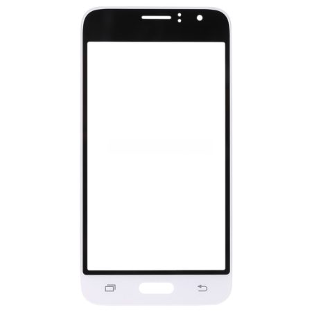 10pcs Samsung Galaxy J1 (2016) (J120) Front Screen Outer Glass Lens (White)