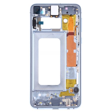 Samsung Galaxy S10e (SM-G970F/DS/U/W) Middle Frame Bezel Plate Housing with Side Keys (Blue)