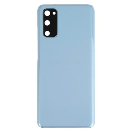 Samsung Galaxy S20 Replacement Battery Back Cover with Camera Lens Cover (Blue)