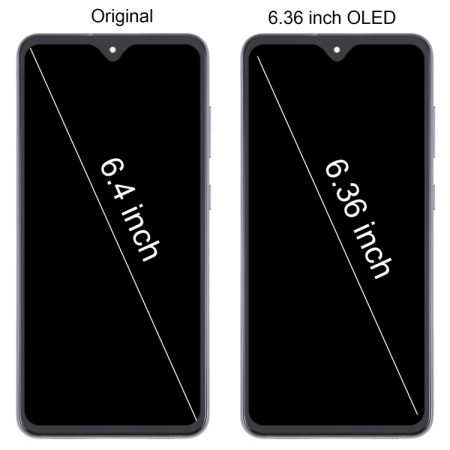 Samsung Galaxy S21 FE 5G SM-G990B 6.36 inch EU Version OLED LCD Screen Digitizer Full Assembly with Frame (Black)