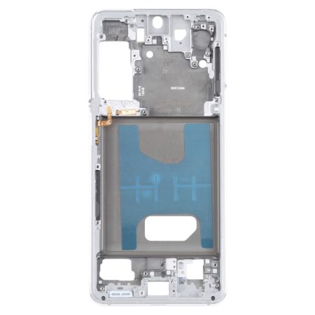 Samsung Galaxy S21 Middle Frame Bezel Plate Housing Replacement (Silver)