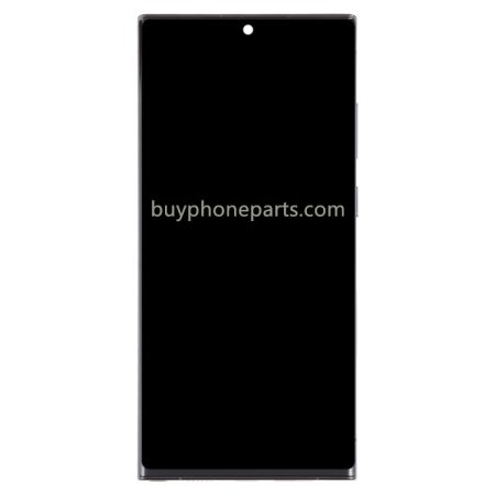Samsung Galaxy S23 Ultra 5G SM-S918U US Edition 6.78 inch OLED LCD Screen Digitizer Full Assembly with Frame (Black)