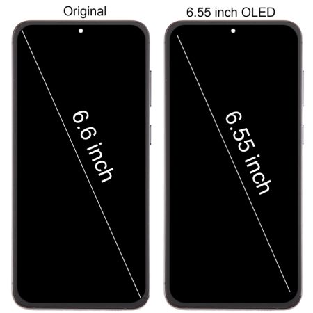 Samsung Galaxy S23+ 5G SM-S916B 6.55 inch OLED LCD Screen Digitizer Full Assembly with Frame