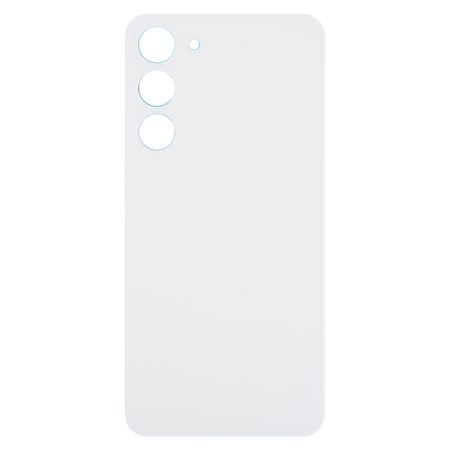 OEM Samsung Galaxy S23+ SM-S916B Glass Battery Back Cover Housing (White)