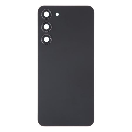 OEM Glass Battery Back Cover with Camera Lens for Samsung Galaxy S23+ (SM-S916B) - Black