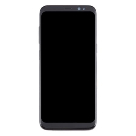 TFT LCD Screen & Digitizer Full Assembly with Frame for Samsung Galaxy S8 (SM-G950) - Black