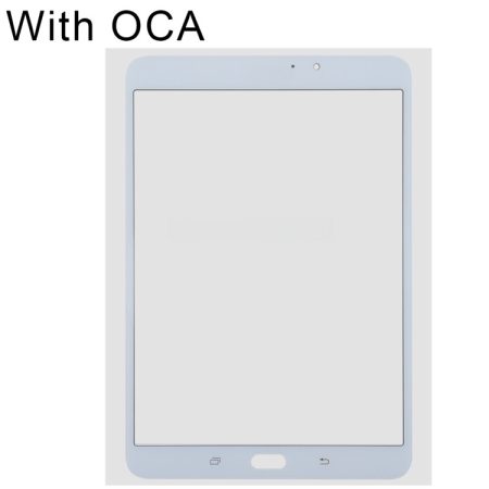 Galaxy Tab S2 8.0 (SM-T713) Front Screen Outer Glass Lens with OCA (White)