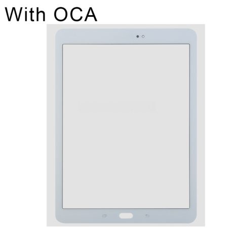 Galaxy Tab S2 9.7 T810/T813/T815/T820/T825 Front Glass Lens with OCA (White)