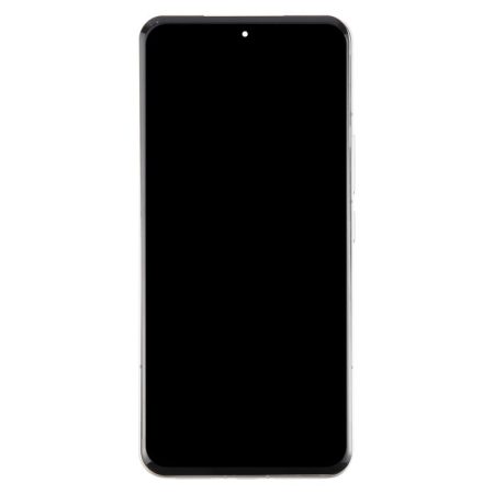 Original AMOLED LCD Screen Digitizer Assembly with Frame for Xiaomi 15 Pro (White)