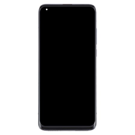 Original AMOLED LCD Screen & Digitizer Assembly with Frame for Xiaomi Mi 10s (Black)