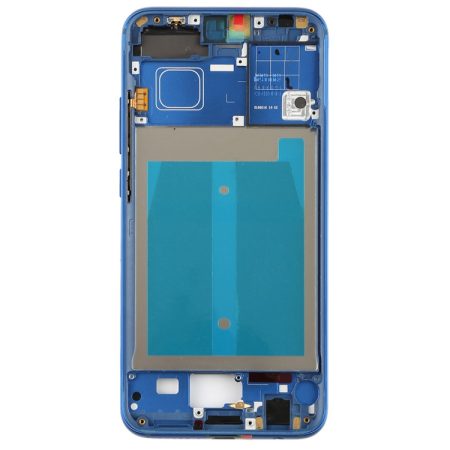 Huawei Honor 10 Front Housing LCD Frame Bezel with Side Keys (Blue)