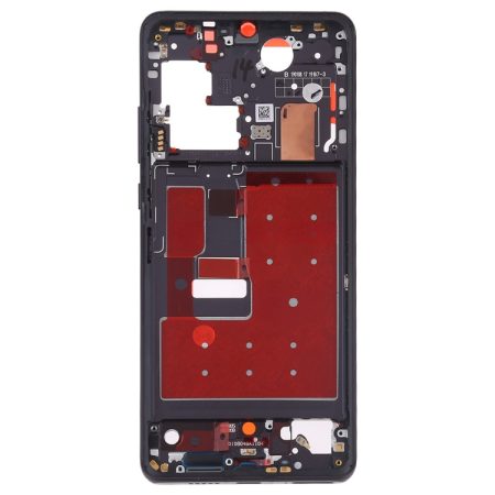 Huawei P30 Pro Front Housing LCD Frame Bezel with Side Keys (Black)