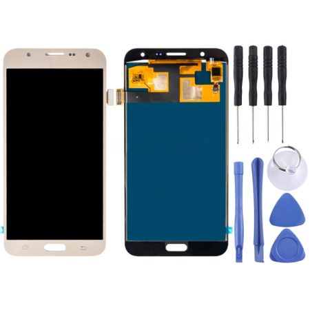 Samsung Galaxy J7 (J700 Series) TFT LCD Screen and Touch Panel Digitizer (Gold)