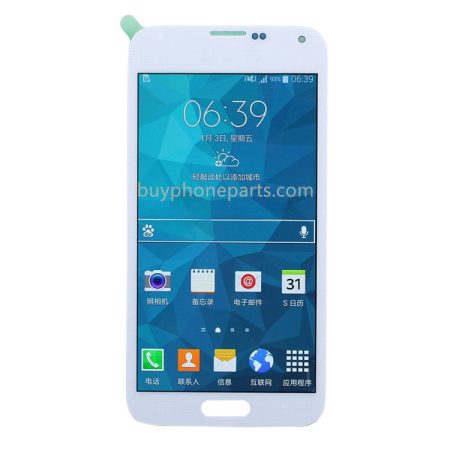 Samsung Galaxy S5 (G900 Series) TFT LCD Screen and Touch Panel Digitizer Assembly (White)