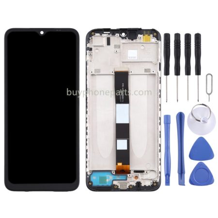 Xiaomi Redmi 9A / 9C / 9C NFC / 9AT / 9i / 9 Activ / Poco C31 / 10A LCD Screen and Digitizer Assembly With Frame