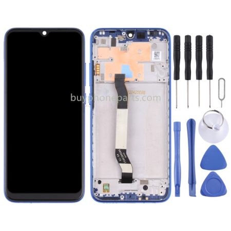 LCD Screen Digitizer Assembly with Frame for Xiaomi Redmi Note 8 (Blue)