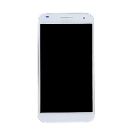 OEM Ascend G7 LCD Screen + Digitizer Full Assembly with Frame (White)